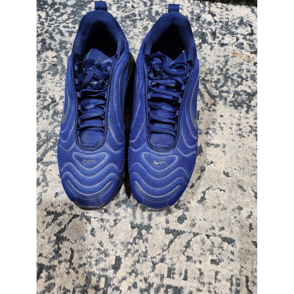 Nike Air Max 720 Deep Royal Blue Mens Size 9.5 Sneakers AO2924-403 Running Shoes